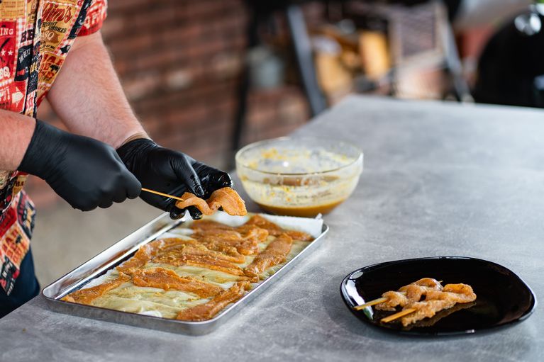kuřecí satay 13